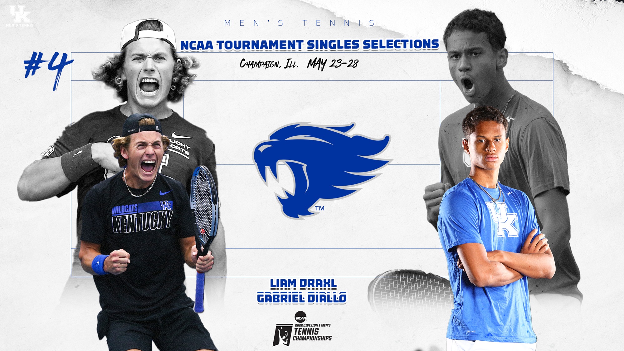 Draxl, Diallo Earn Bids to NCAA Singles Tournament