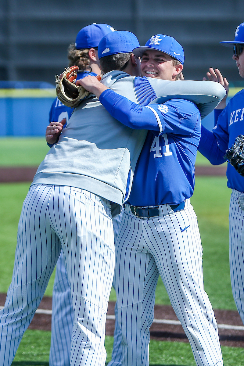 Evan Byers.

Kentucky defeats High Point 14-3.

Photo by Sarah Caputi | UK Athletics