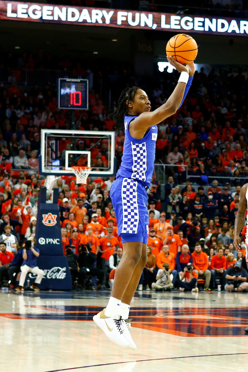 TyTy Washington Jr. 

Kentucky falls to Auburn 80-71. 

Photo By Barry Westerman | UK Athletics