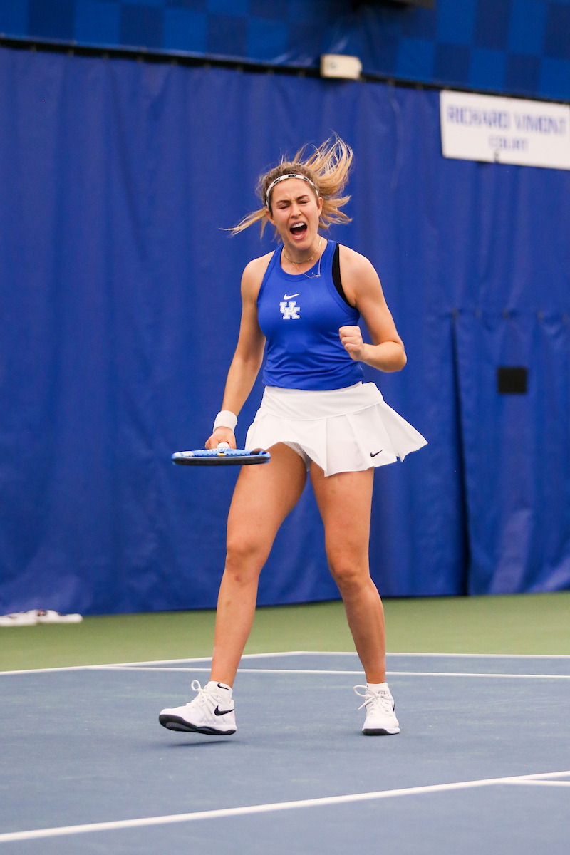 Carla Girbau.

Kentucky beats Western Kentucky University.

Photo by Hannah Phillips | UK Athletics
