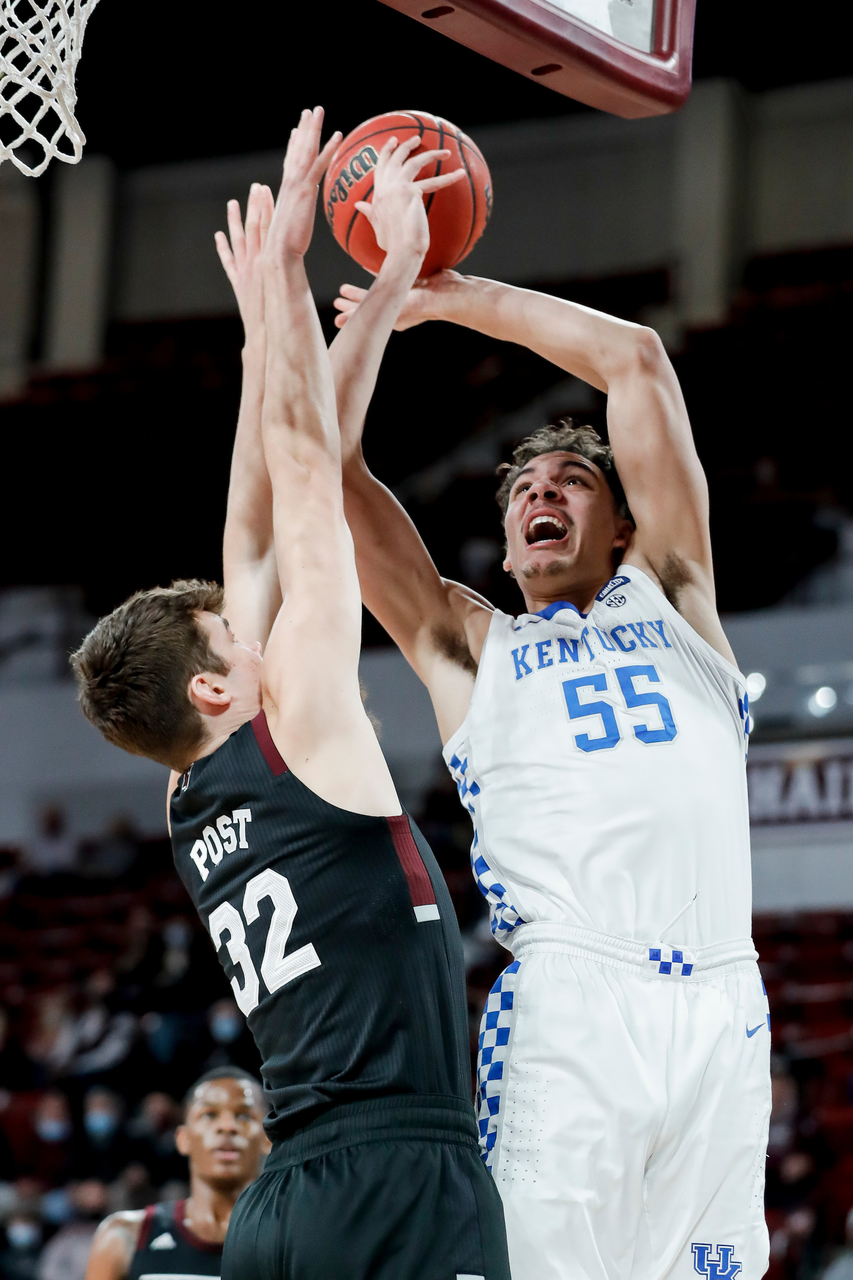 Lance Ware.

Kentucky beat Mississippi State 78-73 in Starkville.

Photo by Chet White | UK Athletics