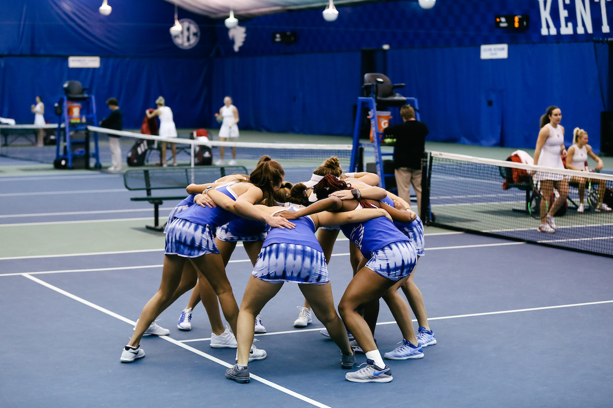 Team.

Kentucky women's tennis hosts Indiana

Photo by Maddie Baker | UK Athletics