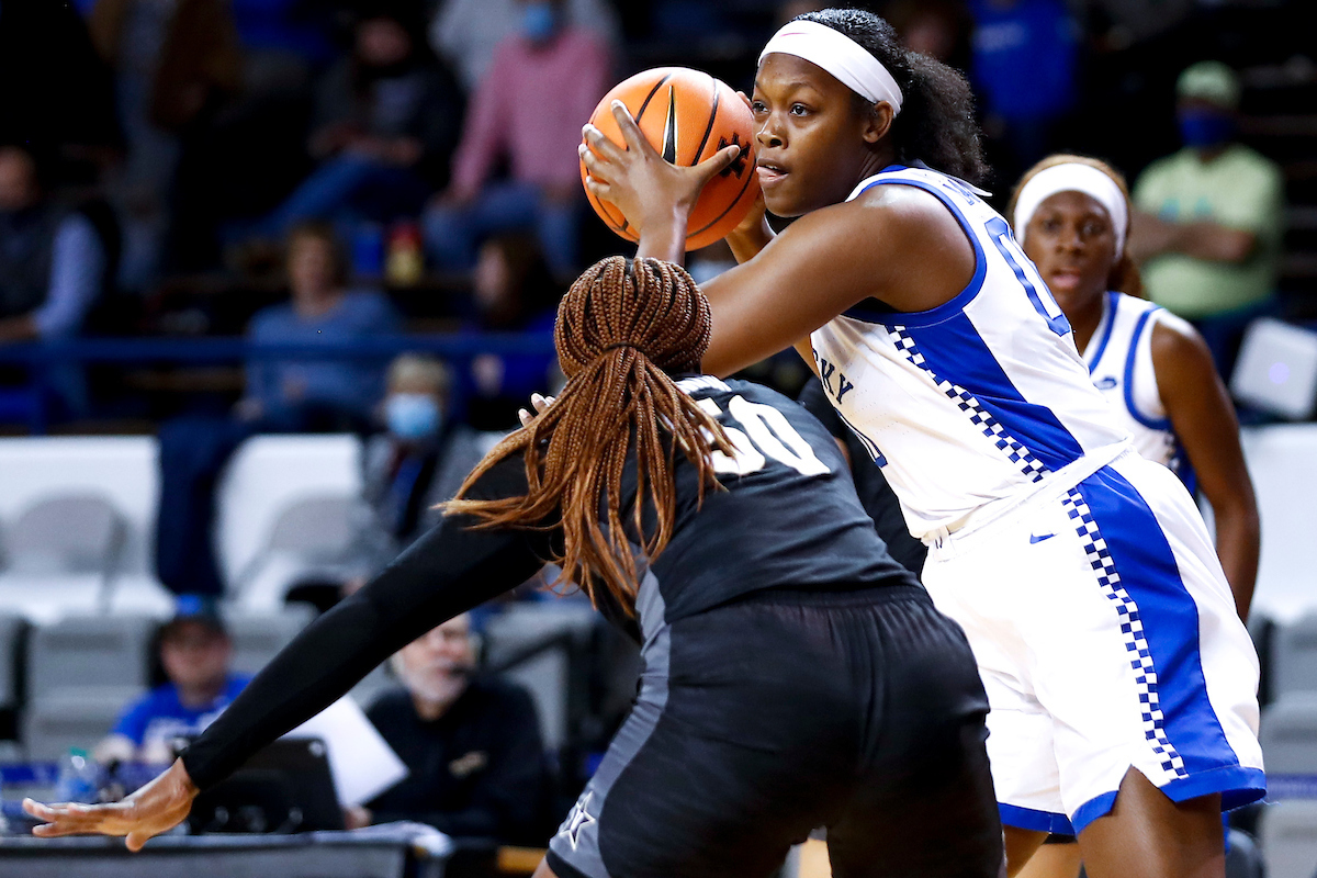 Olivia Owens.

Kentucky beats Vanderbilt 69-65.

Photo by Grace Bradley | UK Athletics