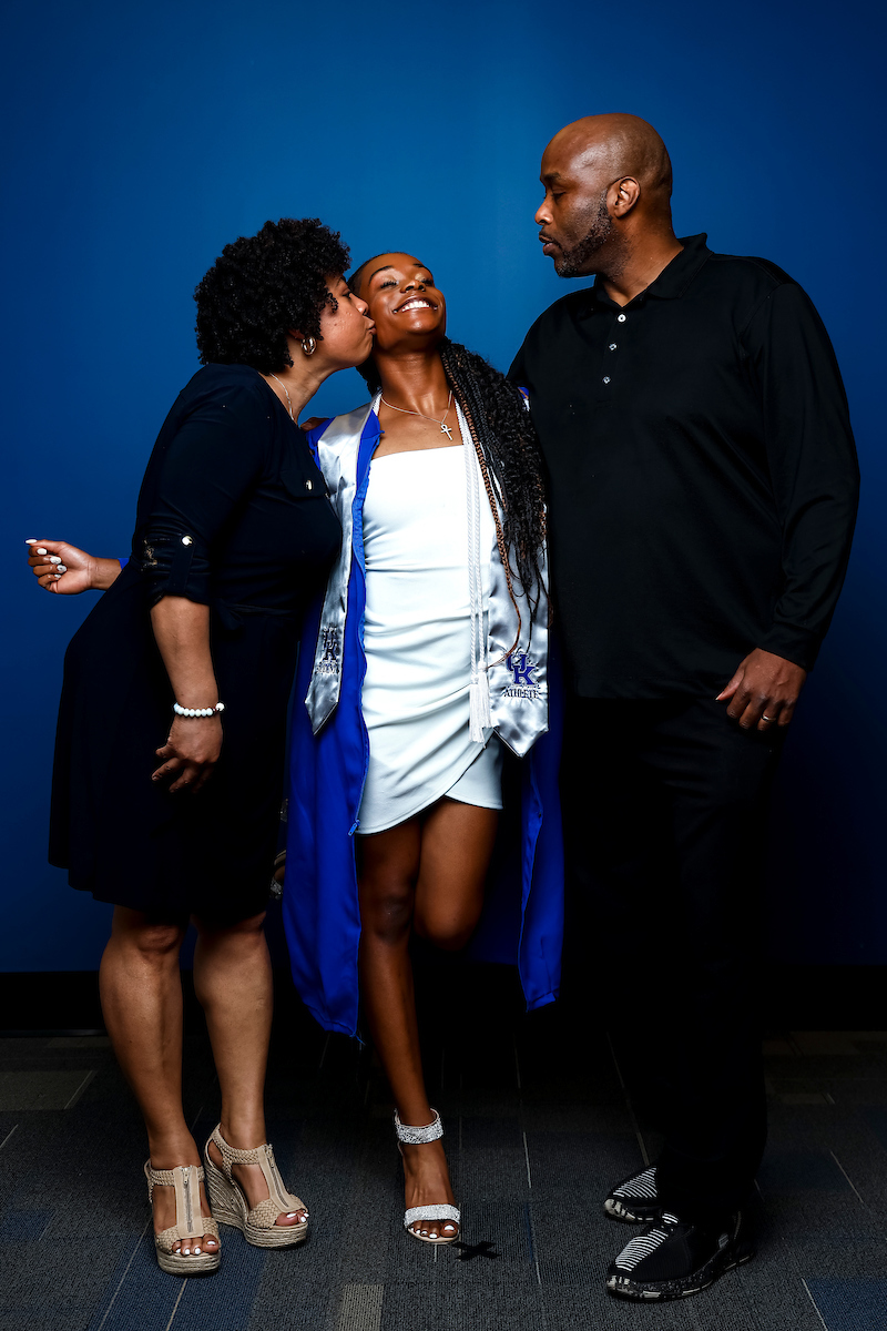 Arianna Patterson.

May 2022 CATS graduation.

Photo by Eddie Justice | UK Athletics