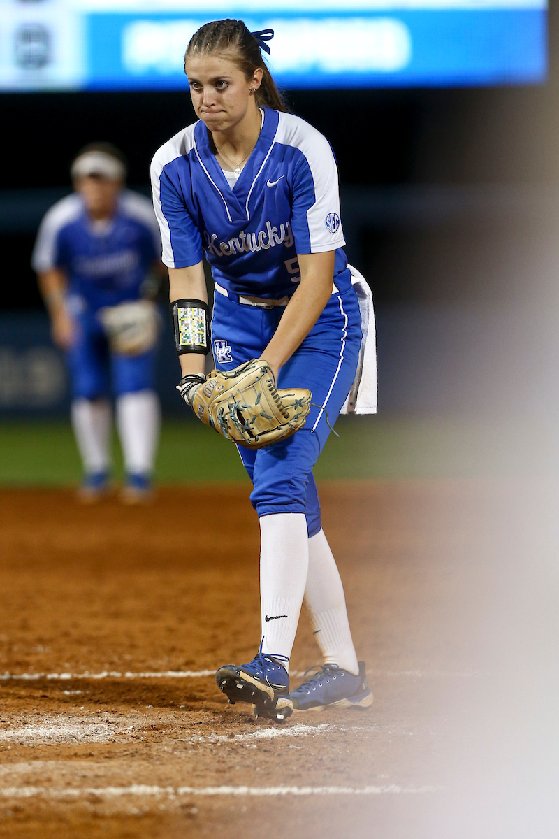 Tatum Spangler.

Kentucky loses to Missouri 8-7.

Photo by Grace Bradley | UK Athletics