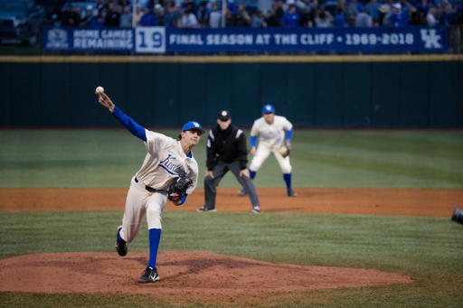 Sean Hjelle (30) UK's baseball team defeated Auburn 5-4 on , Friday March 23, 2018  in Lexington, Ky. Photo by Mark Mahan