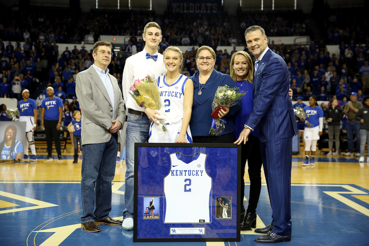 Paige Poffenberger

The UK Women's Basketball team beat LSU on Senior Day on Sunday, February 24, 2019.

Photo by Britney Howard | UK Athletics