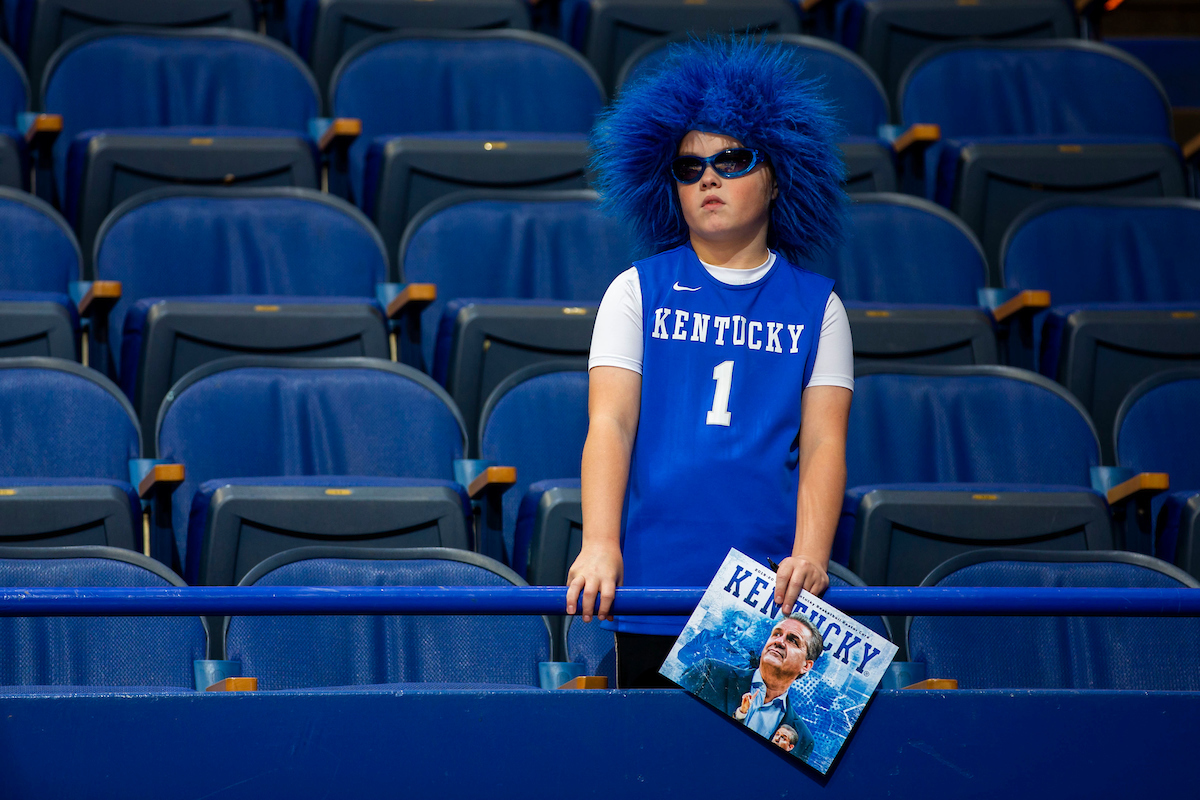 UK Fan. 

Kentucky beat UAB  69-58.

Photo By Barry Westerman | UK Athletics