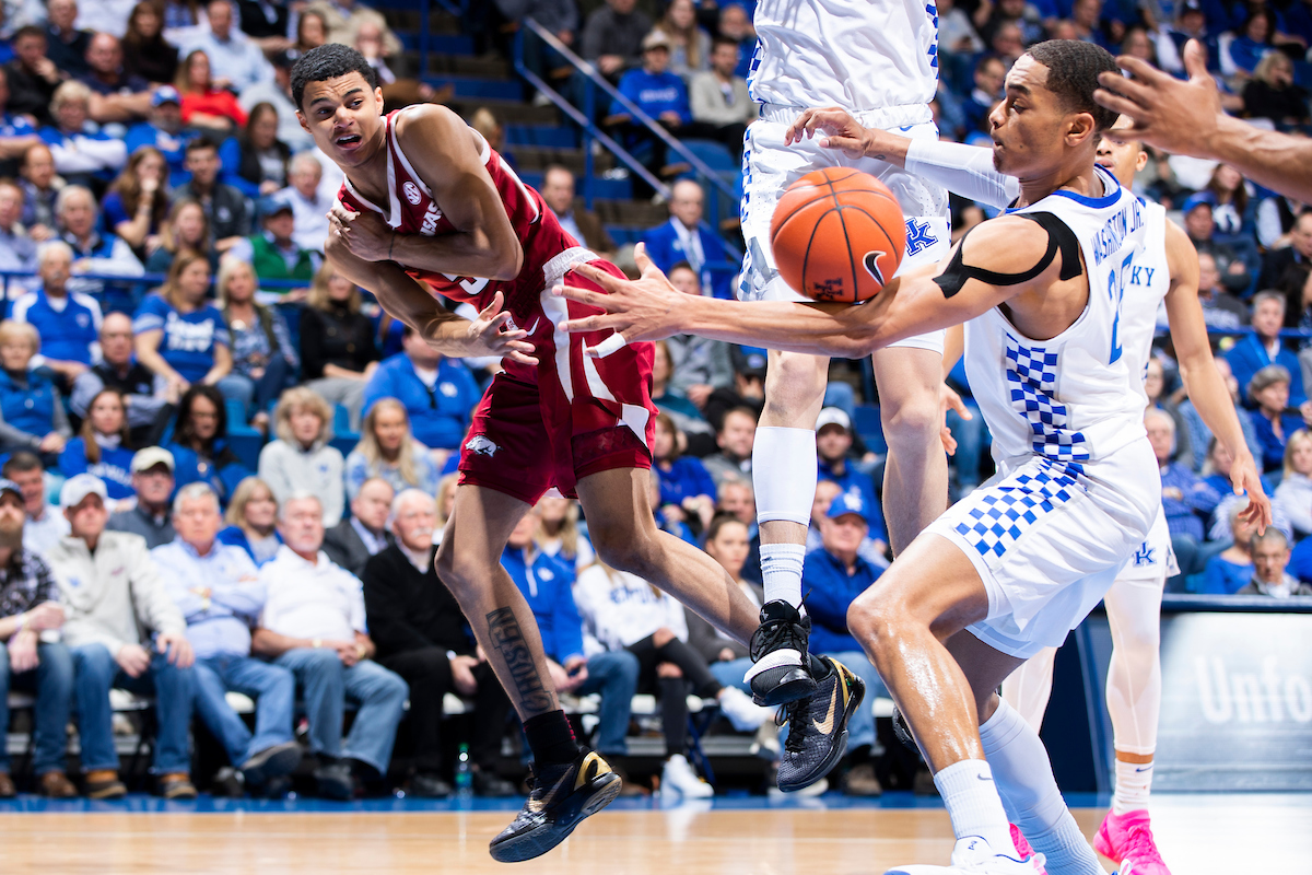 PJ Washington.

Kentucky beat Arkansas 70-66.

Photo by Chet White | UK Athletics