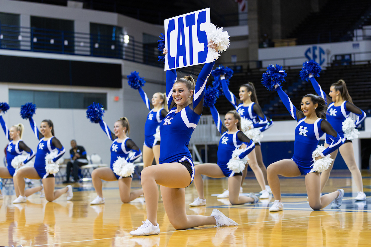 Emily Harmon.

Cheer & Dance Nationals Sendoff

Photo by Grant Lee | UK Athletics