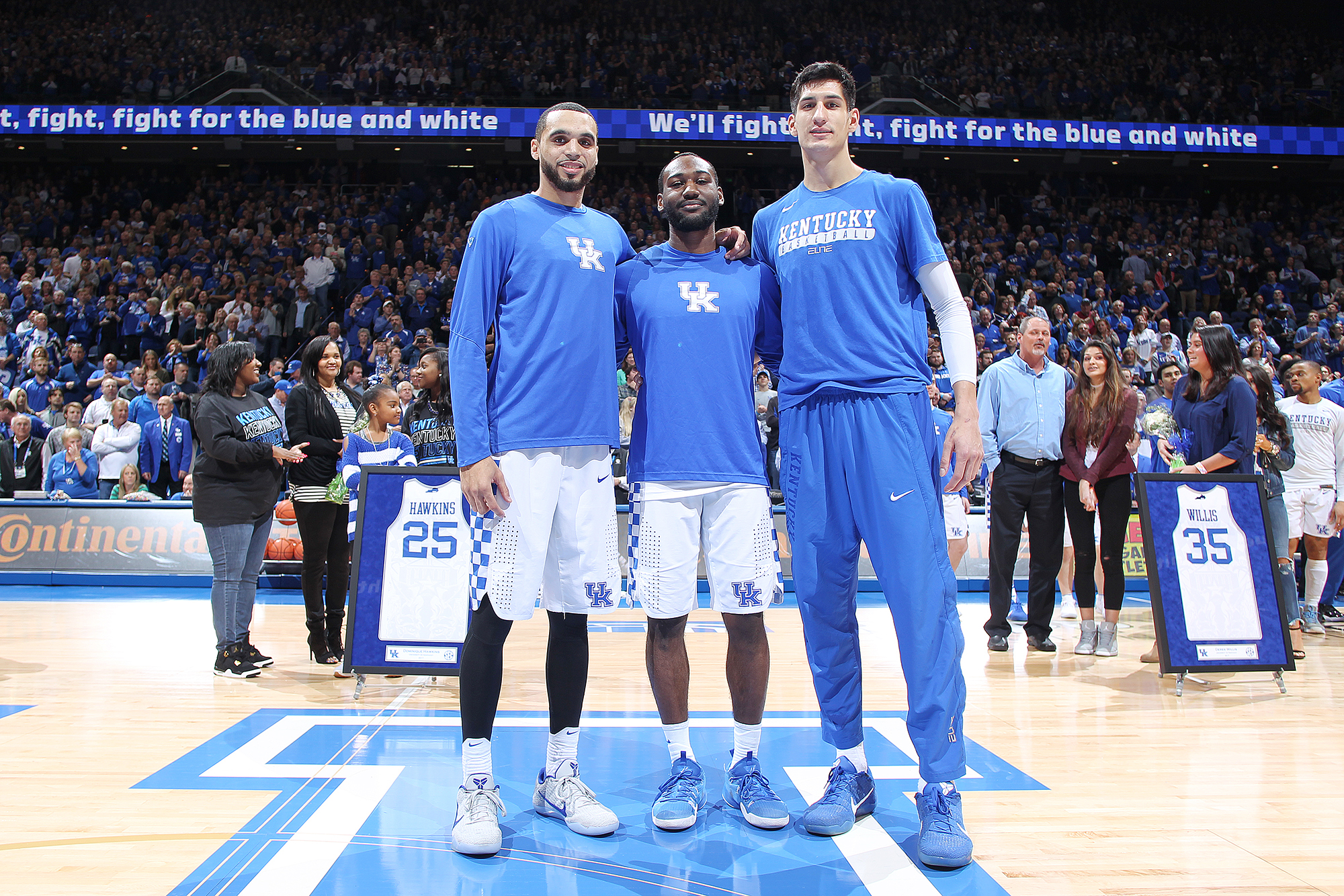 Kentucky Basketball Senior Night