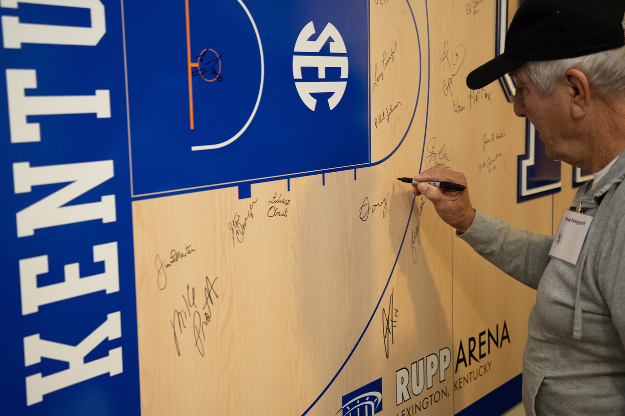 Doug Pendygraft

Men's Basketball Reunion Weekend.  Photo by Mark Mahan