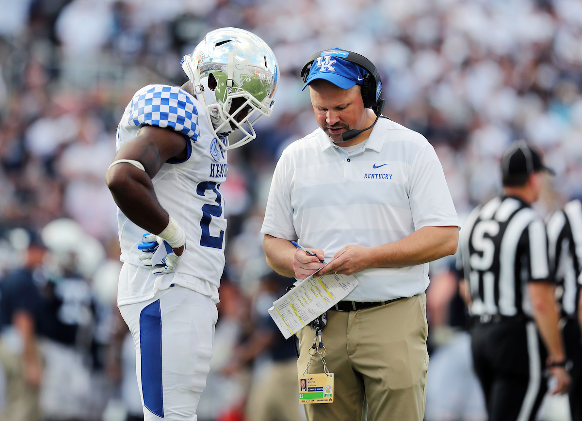 Matt House
The UK Football team beat Penn State 27-24 in the Citrus Bowl. 

Photo by Britney Howard  | UK Athletics