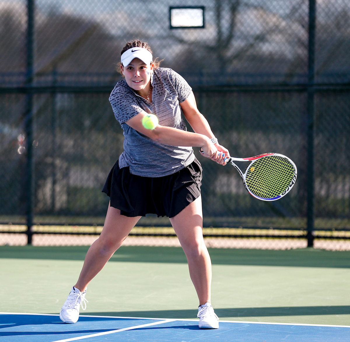 Alexis Merrill. 

Kentucky falls to Florida 3-4 on Friday, March 22


Photo by Isaac Janssen | UK Athletics