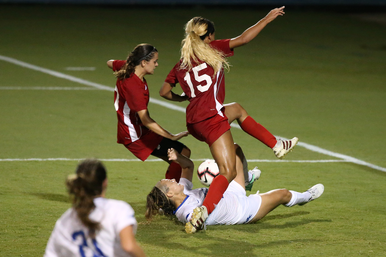 Foster Ignoffo.

The University of Kentucky women's soccer team beat SIUE 2-1 in the Cats season openr on Friday, August 17, 2018, at The Bell in Lexington, Ky.

Photo by Chet White | UK Athletics