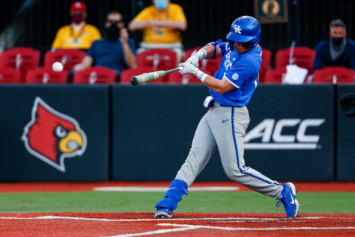 Chase Estep. 

Kentucky beats Louisville, 11-7. 

Photo By Barry Westerman | UK Athletics