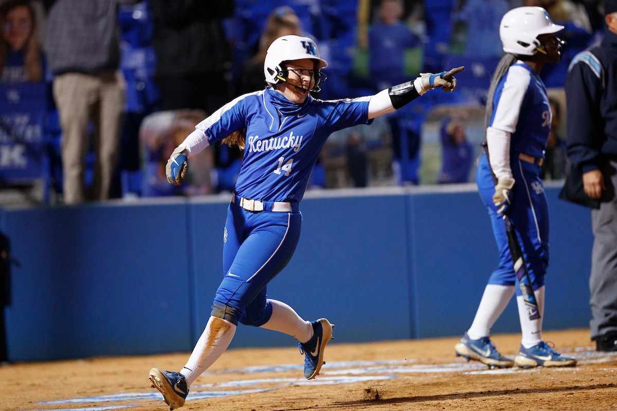 JACI BABBS.

Kentucky beats UofL 6-5.

Photo by Elliott Hess | UK Athletics