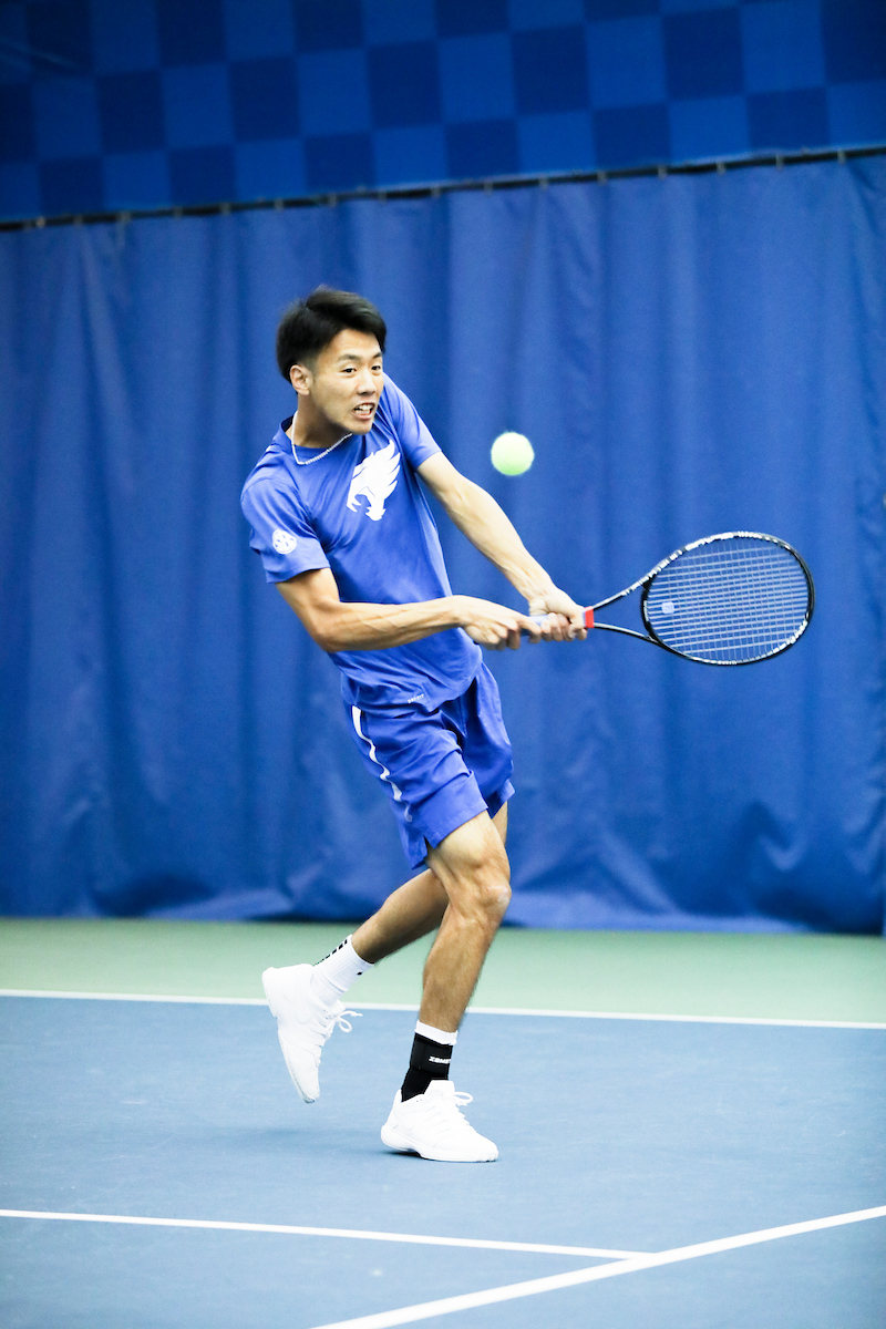 Ryo Matsumura. 

Kentucky men's tennis falls to Tennessee 0-4 on Sunday, April 14th..

Photo by Eddie Justice | UK Athletics