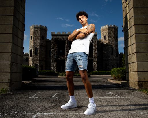 Dontaie Allen.

Kentucky MBB Photoshoot at the Kentucky Castle.

Photo by Eddie Justice | UK Athletics