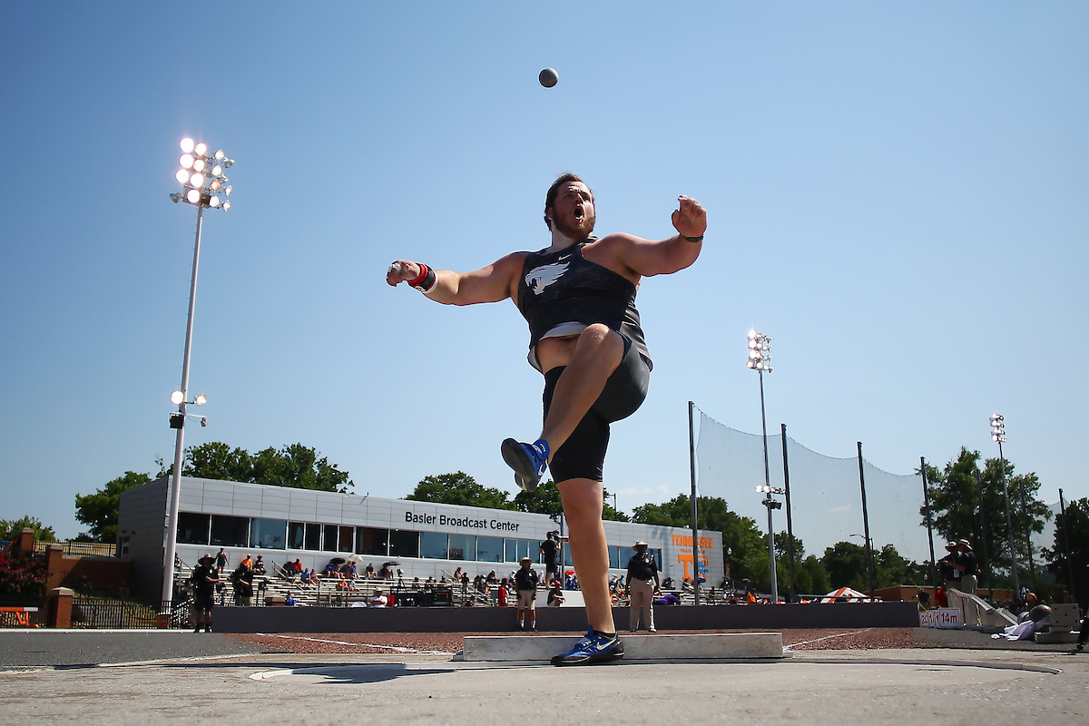 Nikolas Huffman.

Day two of the 2018 SEC Outdoor Track and Field Championships on Saturday, May 12, 2018, at Tom Black Track in Knoxville, TN.

Photo by Chet White | UK Athletics