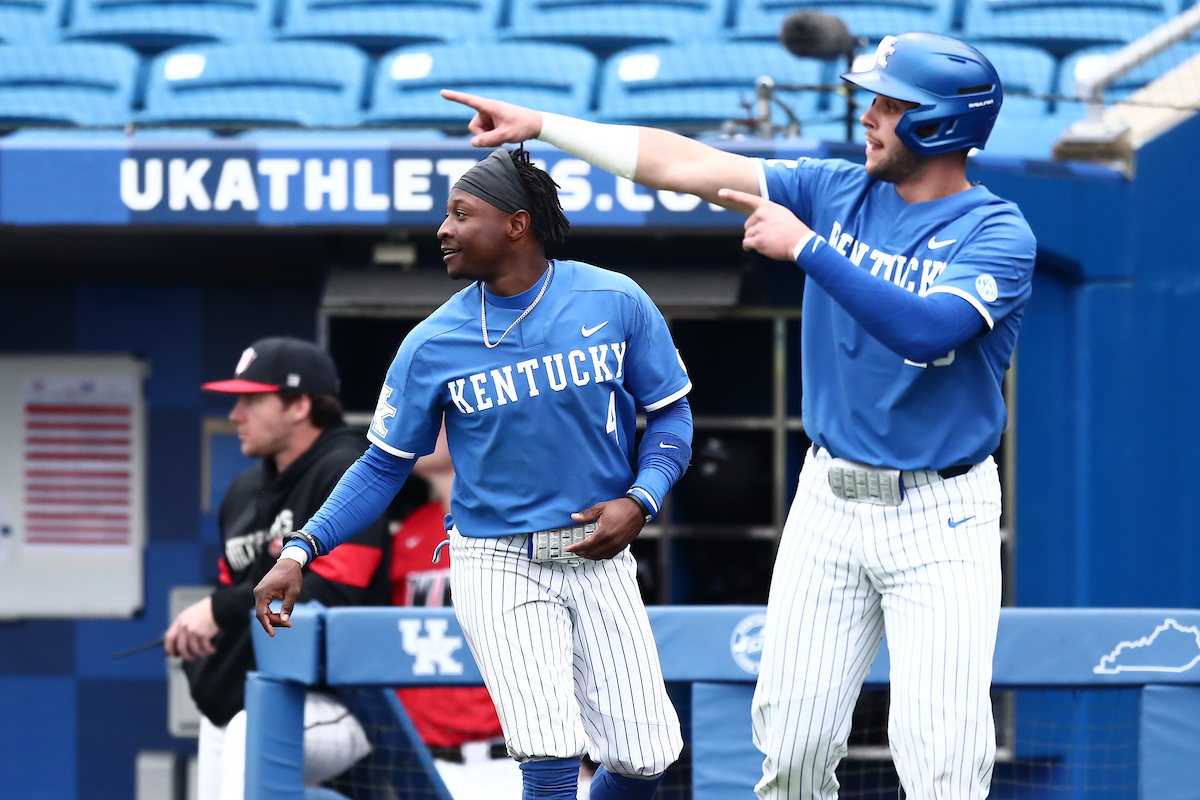 ZEKE LEWIS.

Kentucky beat Western Kentucky 10-4.

Photo by Elliott Hess | UK Athletics