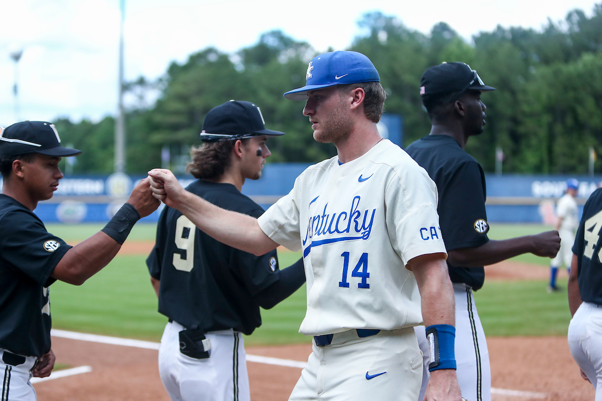 Tyler Guilfoil.

Kentucky beats Vanderbilt 10-2.

Photo by Sarah Caputi | UK Athletics