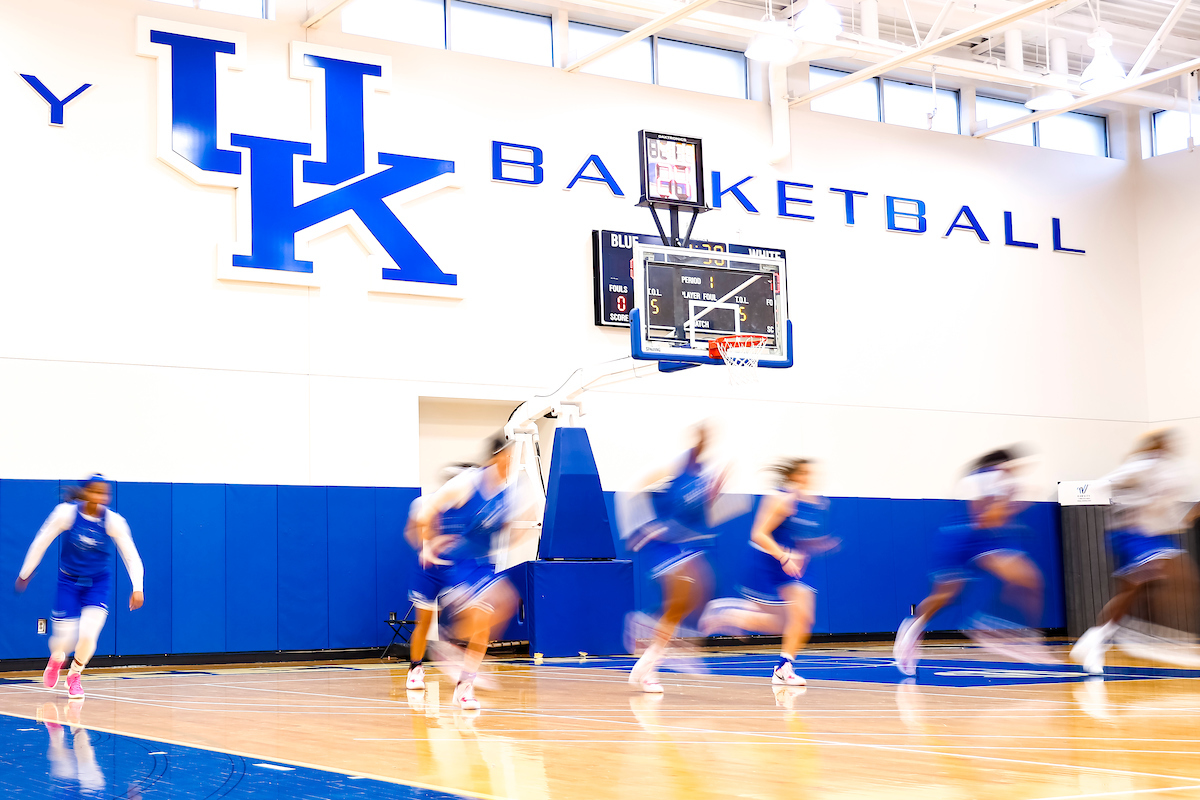 .

Kentucky Women’s Basketball Practice. 

Photo by Eddie Justice | UK Athletics