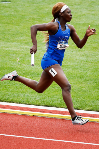 Megan Moss.

Day 4. 2021 NCAA Track and Field Championships.

Photo by Chet White | UK Athletics