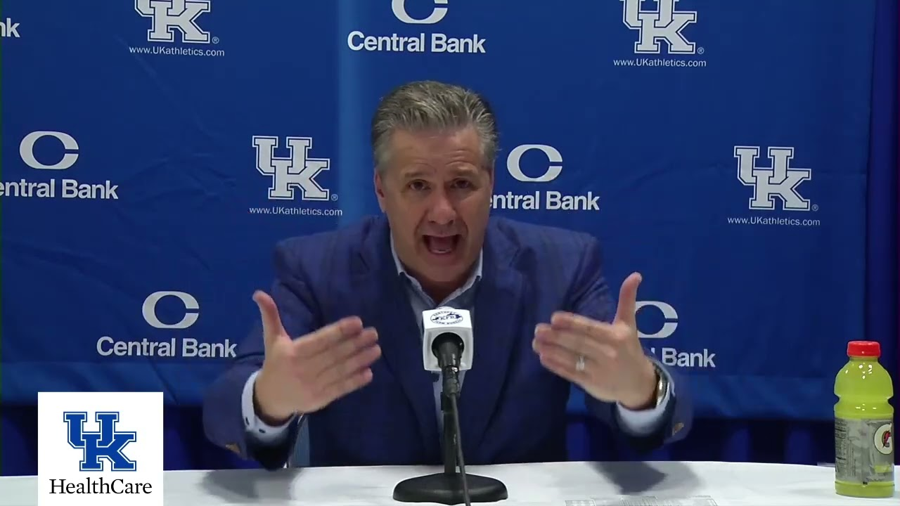 MBB: Coach Calipari, Grady, and Tshiebwe - MSU Postgame