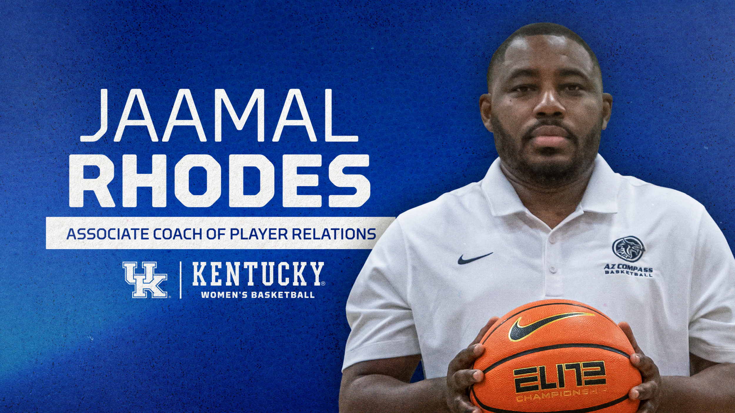 Jaamal Rhodes Named WBB Associate Coach of Player Relations