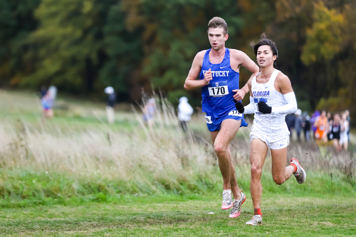 Matt Duvall. 

Kentucky Cross Country SEC Championships.