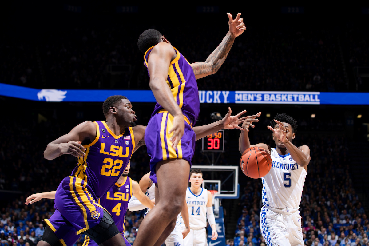 Immanuel Quickley.

UK falls to LSU 73-71.

Photo by Chet White | UK Athletics