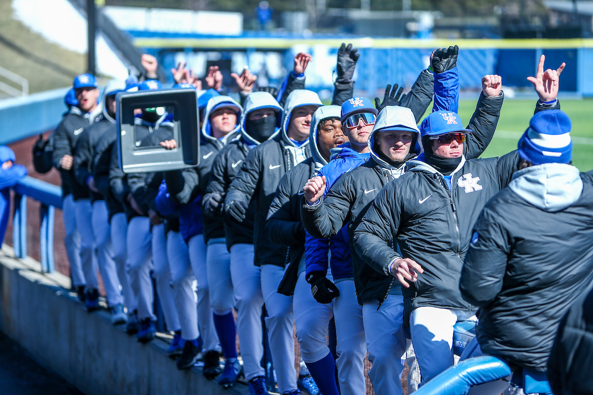 Team.

Kentucky beats High Point 4-3.

Photo by Sarah Caputi | UK Athletics