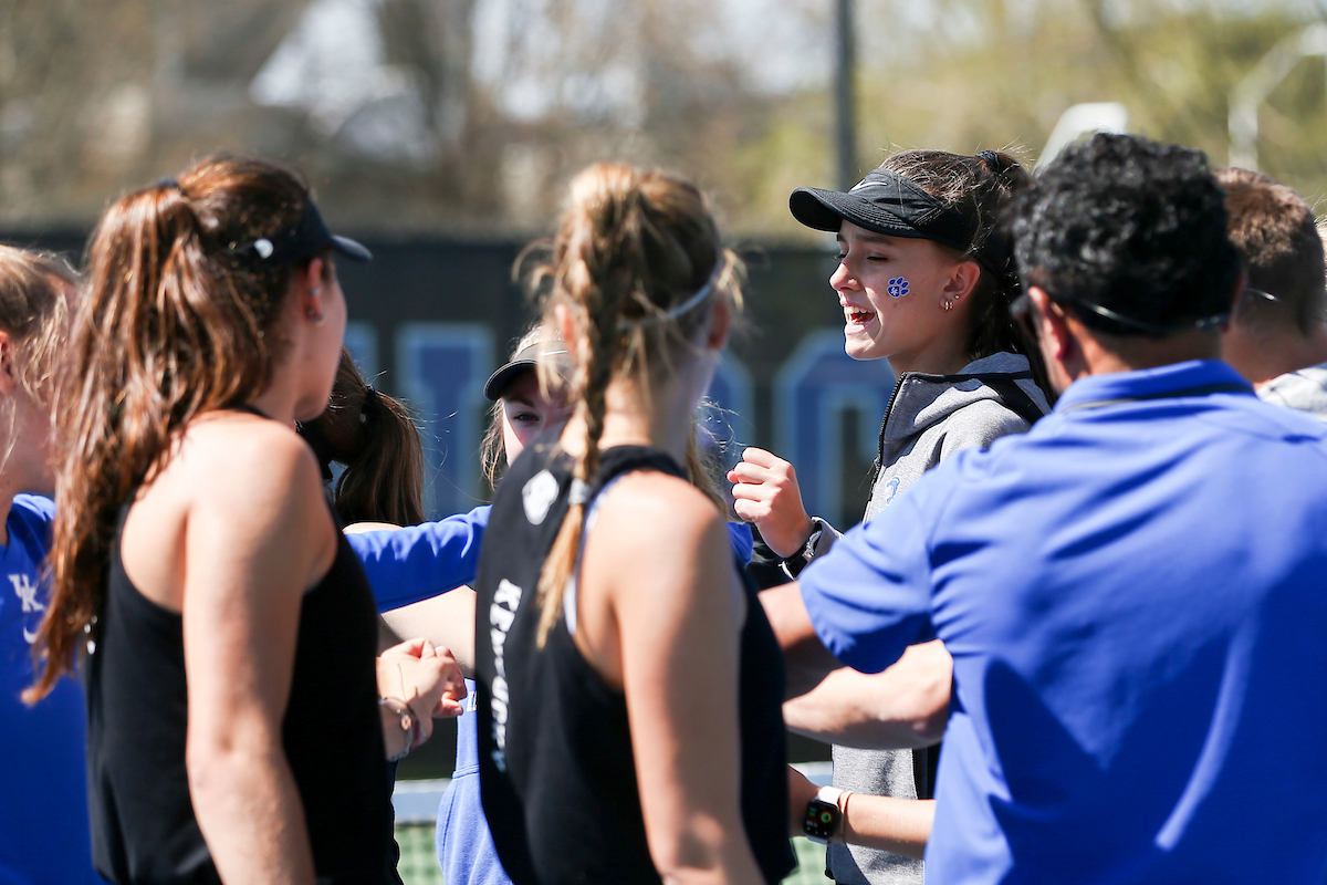 Team, Lidia Gonzalez.

Kentucky loses to Ole Miss 4-0.

Photo by Grace Bradley | UK Athletics