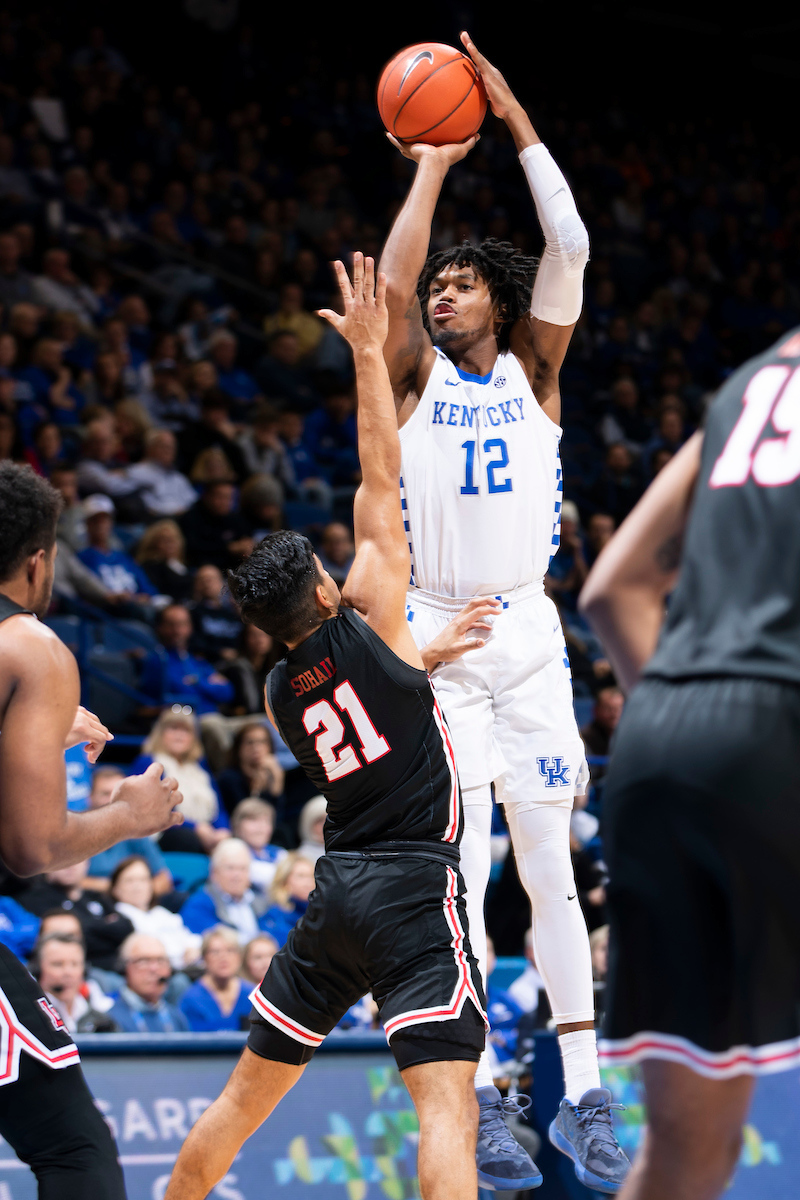 Keion Brooks Jr.

Kentucky beat Lamar 81-56.

Photo by Chet White | UK Athletics