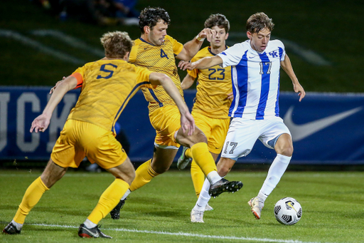 Enzo Mauriz.

Kentucky beats West Virginia, 1 - 0.

Photo by Sarah Caputi | UK Athletics