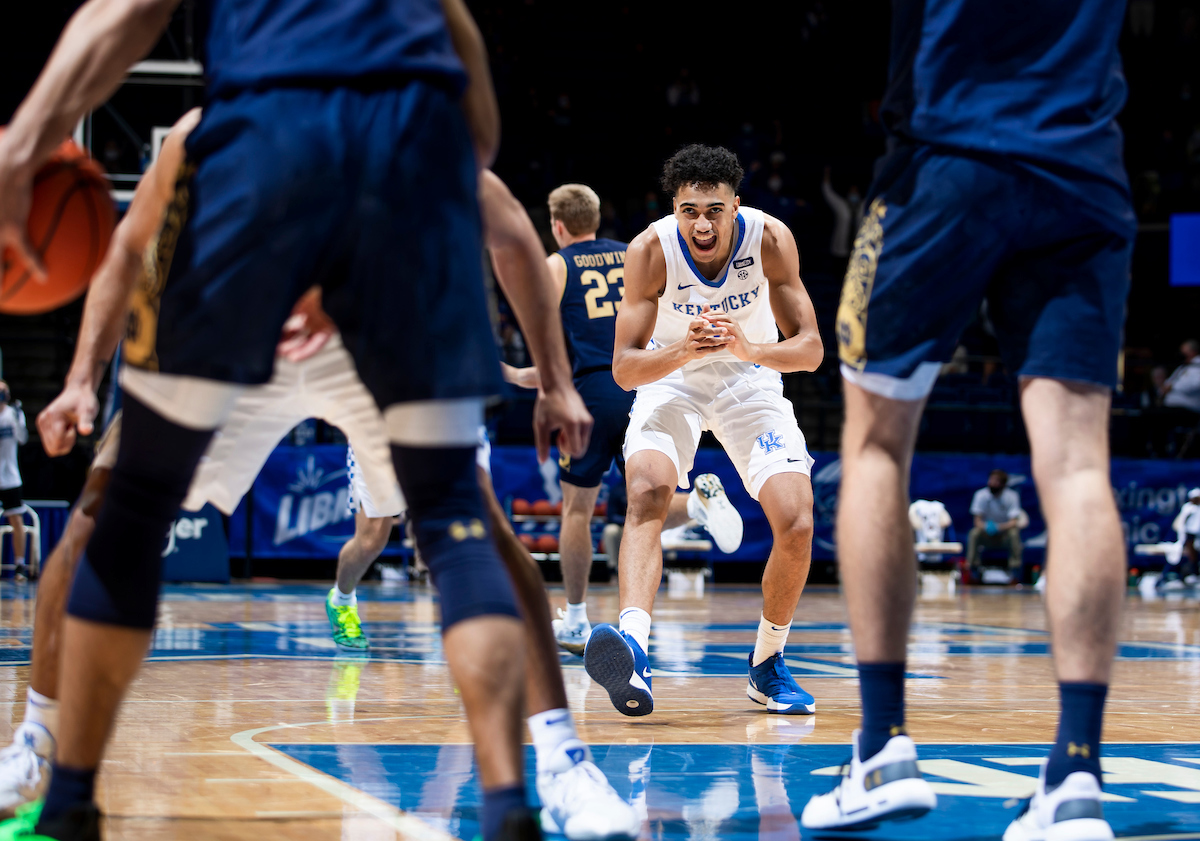 Jacob Toppin.

Kentucky falls to Notre Dame 64-63.

Photo by Chet White | UK Athletics