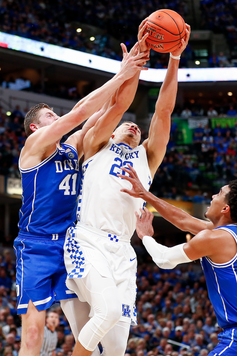 Reid Travis.

Men's basketball falls to Duke 118-84.

Photo by Chet White | UK Athletics