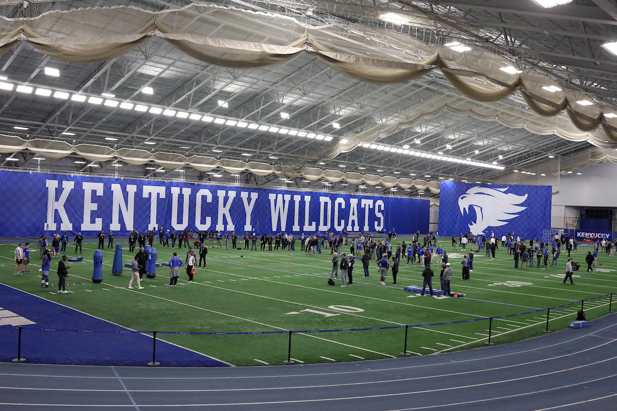 Pro Day for UK Football.

Photo by Quinn Foster | UK Athletics