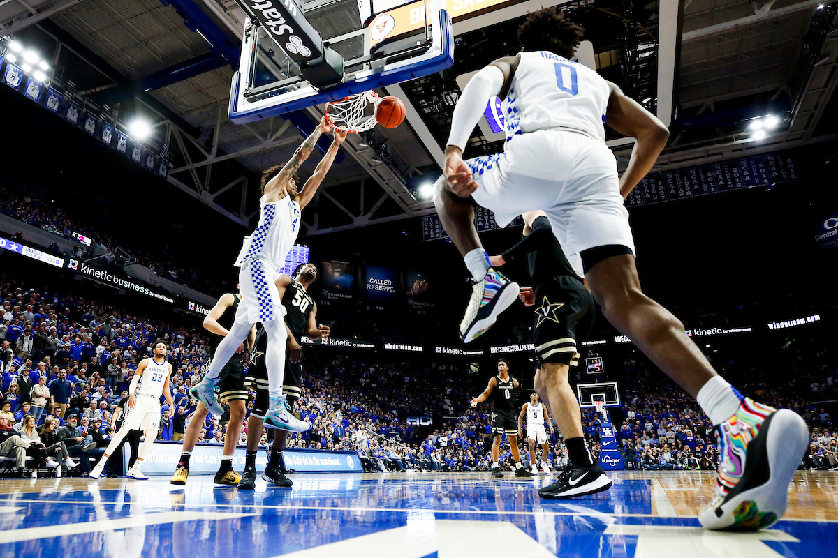 Nick Richards.

UK beats Vandy 71-62.

Photo by Chet White | UK Athletics