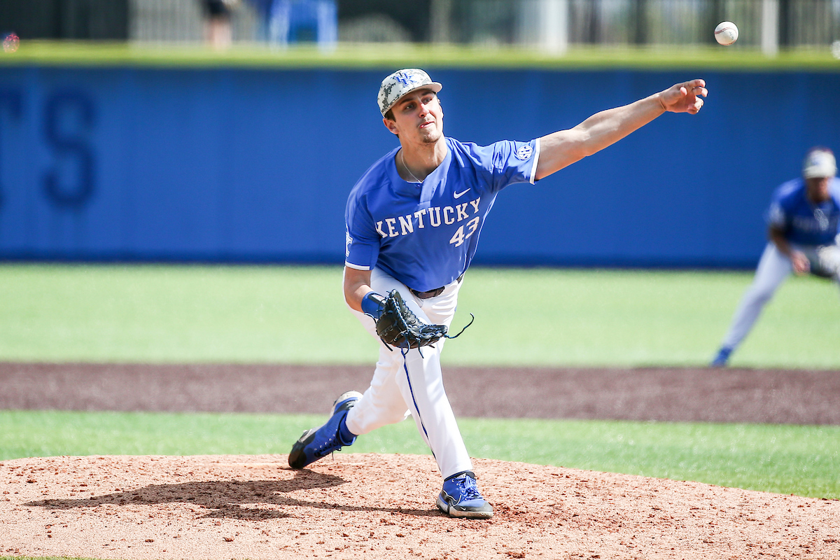 Jackson Nove. 

Kentucky loses to Ole Miss 1-10.

Photo by Sarah Caputi | UK Athletics