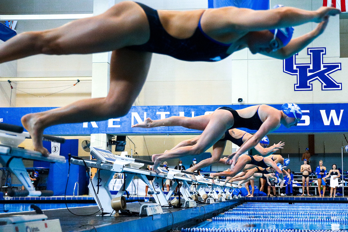 .

Kentucky Swim and Dive Blue and White meet.

Photo by Eddie Justice | UK Athletics