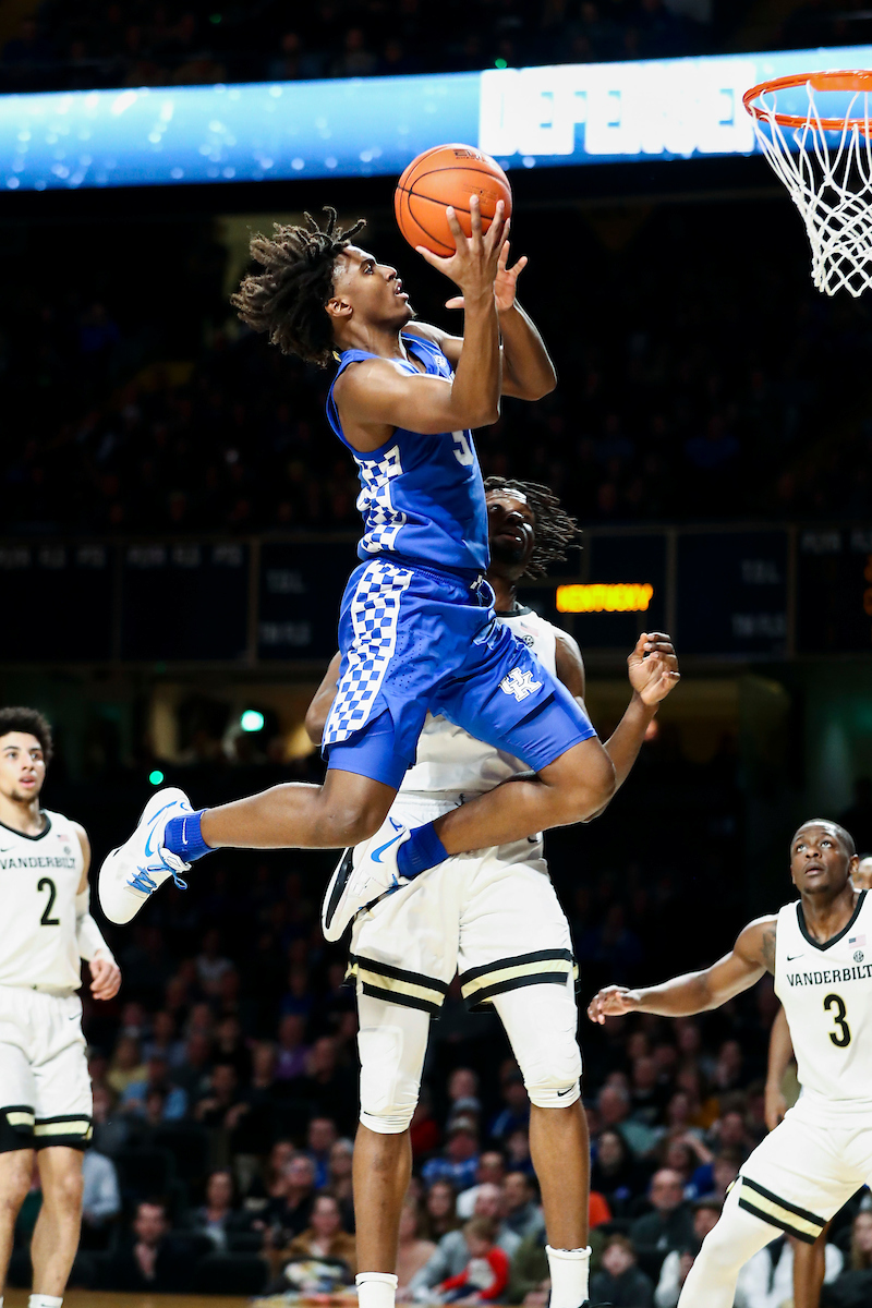 Tyrese Maxey. 

Kentucky beat Vanderbilt 78-64.

Photo by Chet White | UK Athletics