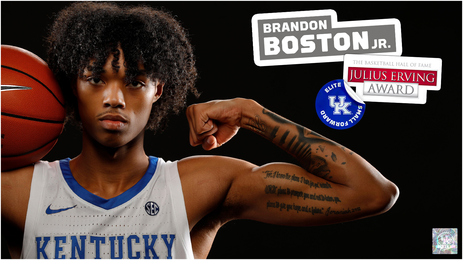 Boston Selected to 2021 Julius Erving Award Preseason Watch List