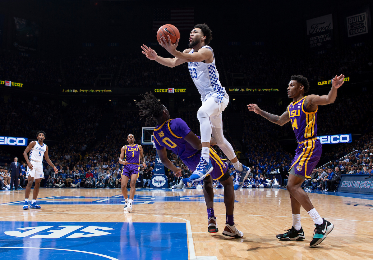 EJ Montgomery. 

UK falls to LSU 73-71.


Photo By Barry Westerman | UK Athletics