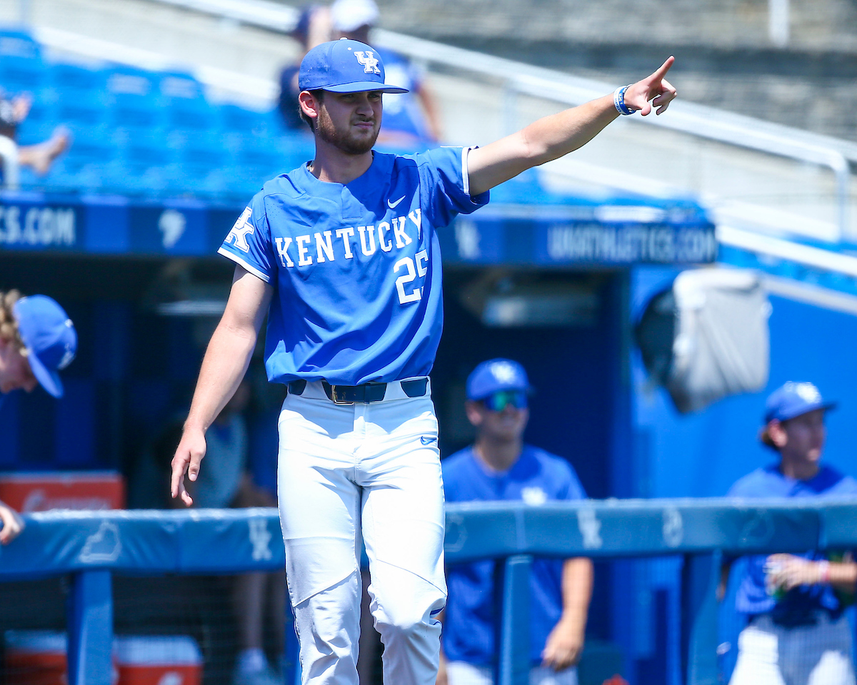 Seth Logue.

Kentucky beats Auburn 5-1.

Photo by Sarah Caputi | UK Athletics