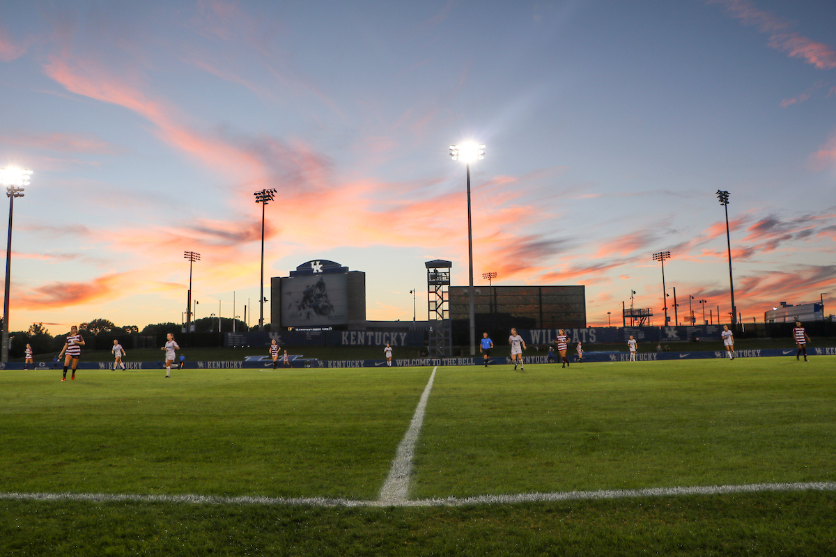 The Bell.

Kentucky loses to Texas A&M 3-0.

Photo by Grace Bradley | UK Athletics