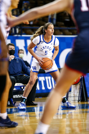 Blair Green. 

UK beat Belmont 70-50.

Photo by Eddie Justice | UK Athletics