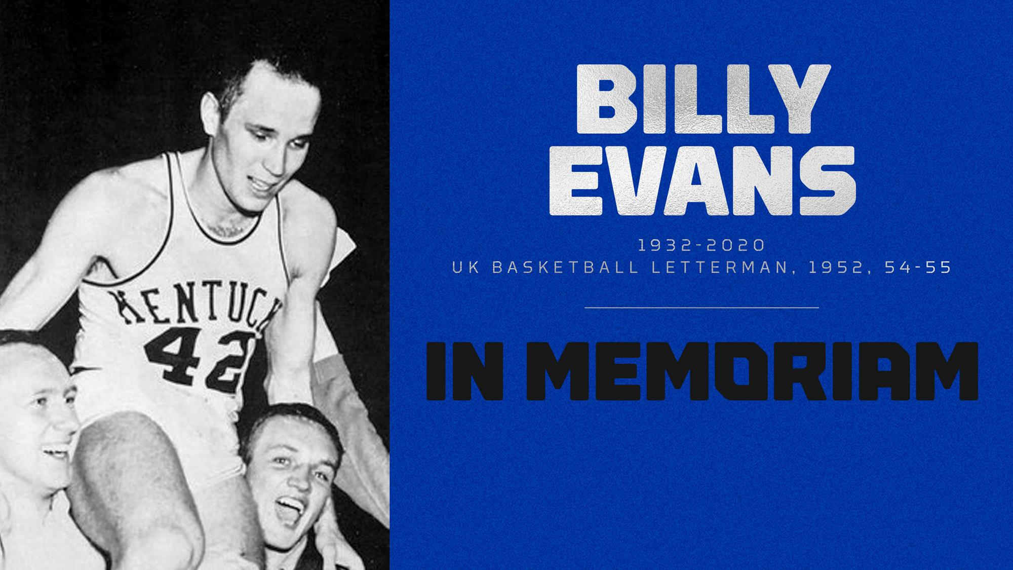 UK Athletics Hall of Famer Billy Evans Dead at 88