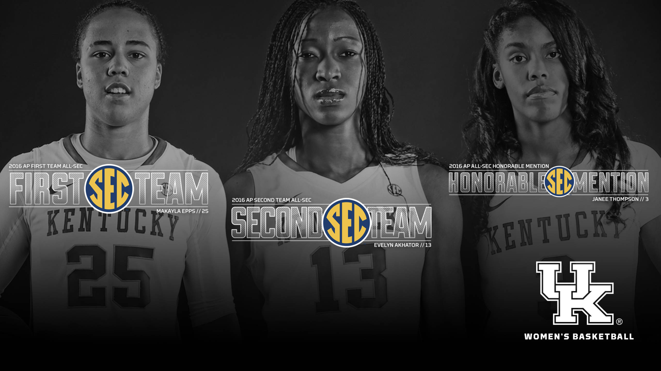 Epps, Akhator, Thompson Named AP All-SEC Performers